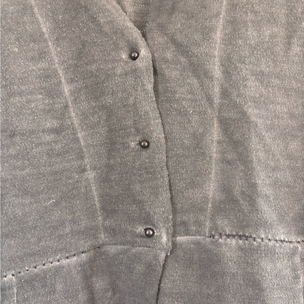 Transit Par-Such Gray Button-Up Jacket - Picture 2 of 6